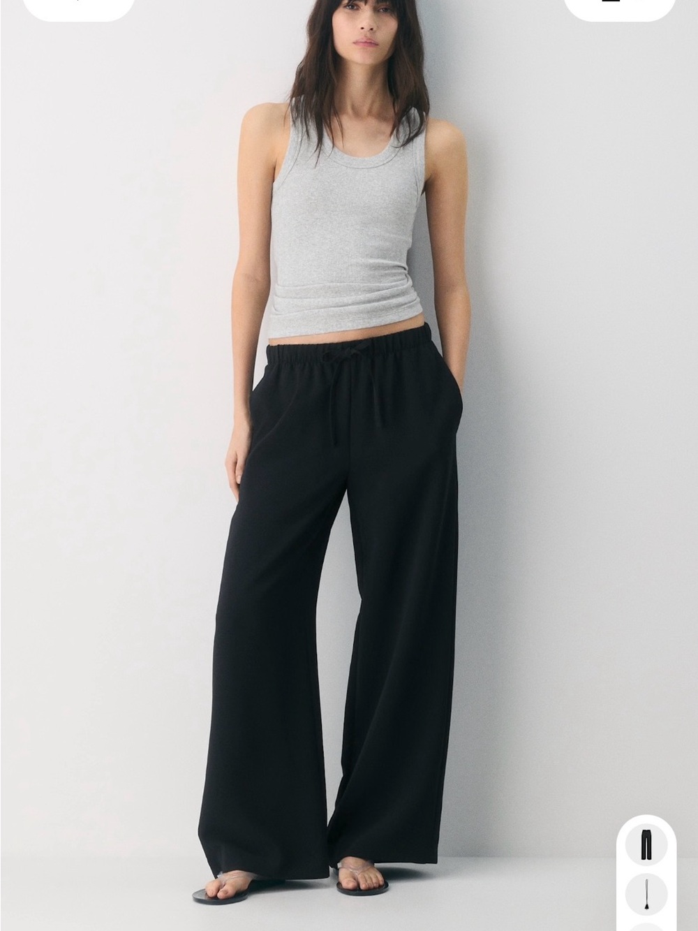 Aritzia Lodge Pant - Black L NWT